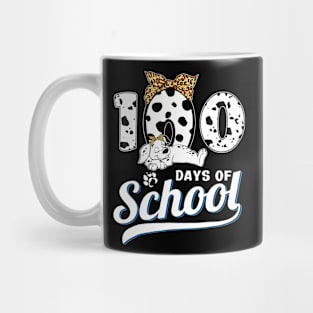 100 Days Of School Dalmatian Dog Boys Girls 100 Days Smarter Mug